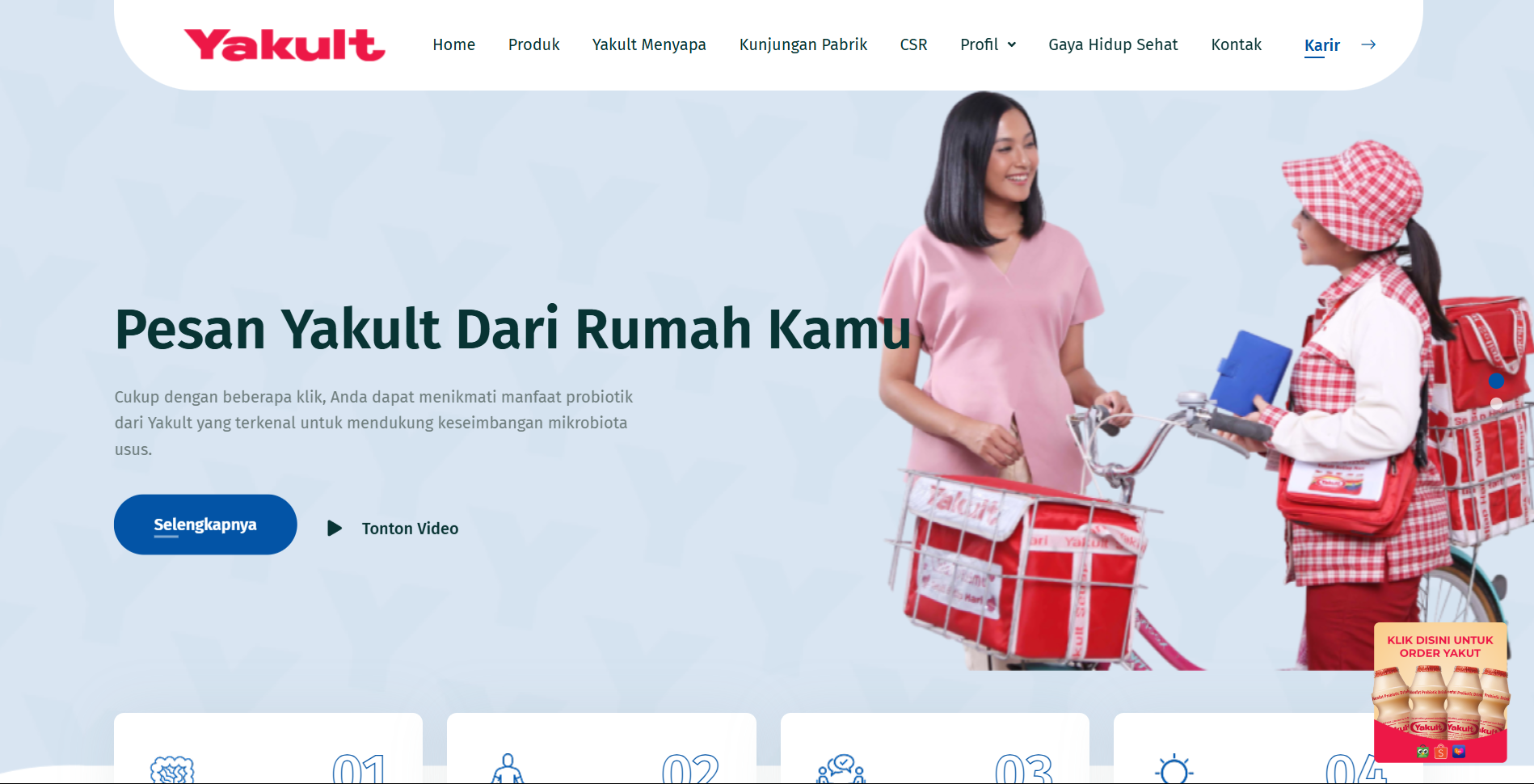 Website Yakult